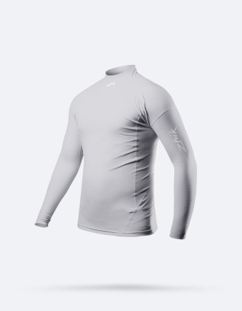 Otroška platinasta eko spandex majica z dolgimi rokavi