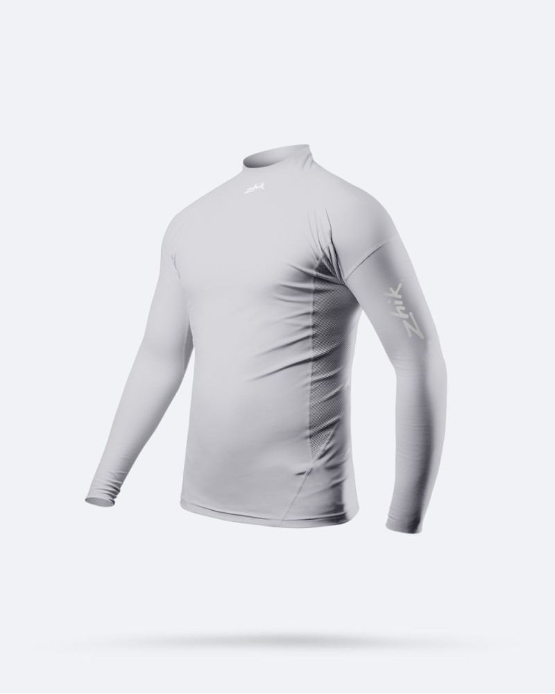 Otroška platinasta eko spandex majica z dolgimi rokavi