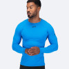Moški Eco Spandex LT dolgi rokavi - cijan