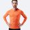 Moški Eco Spandex LT dolgi rokavi Baselayer - ognjeno rdeč