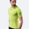 Moška tehnična majica Eco Spandex LT s kratkimi rokavi - limeta