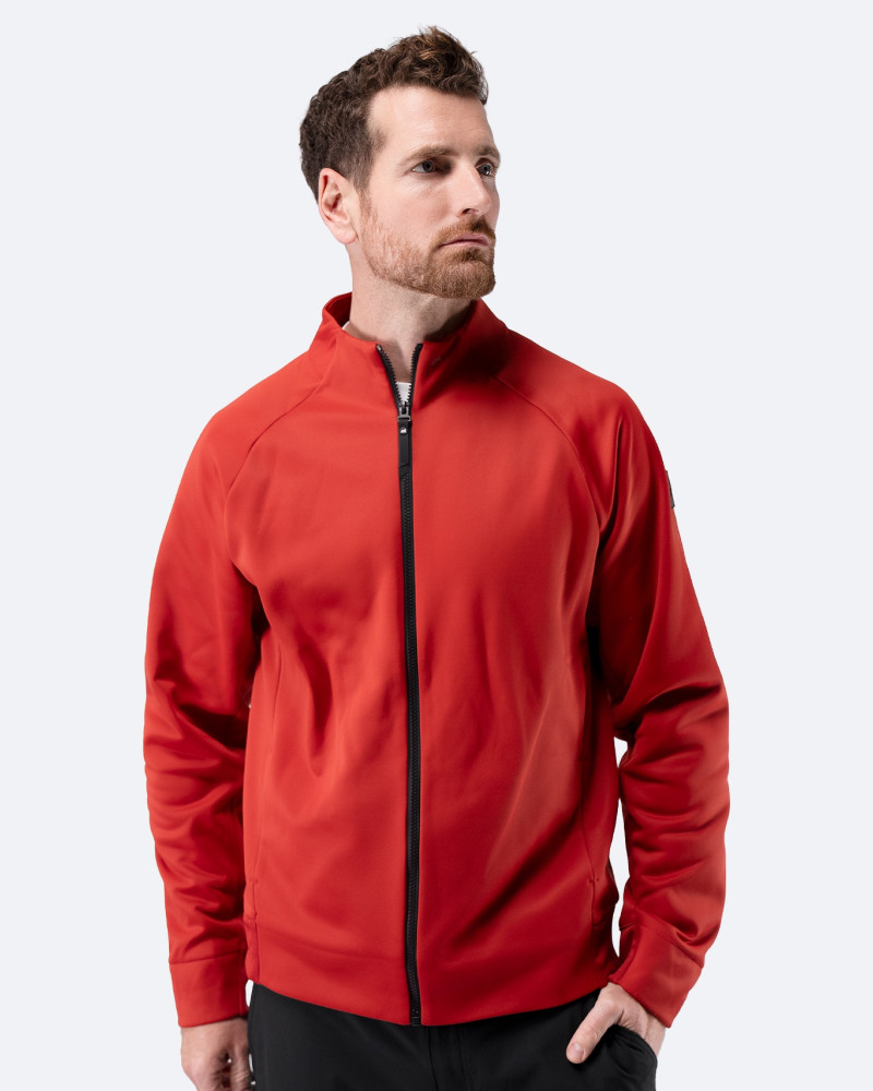 Moška športna jakna Thermo TechFleece - Garnet