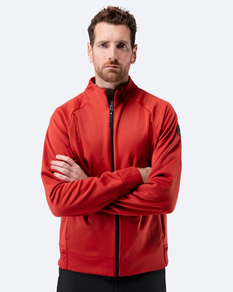 Moška športna jakna Thermo TechFleece - Garnet