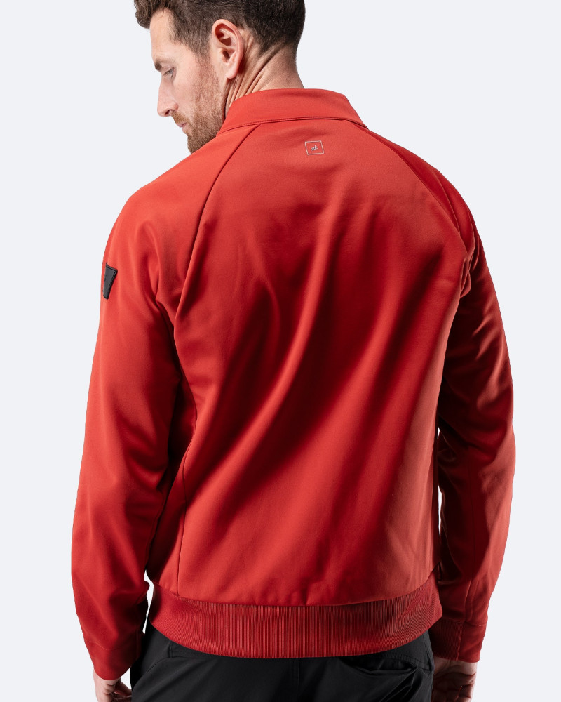 Moška športna jakna Thermo TechFleece - Garnet