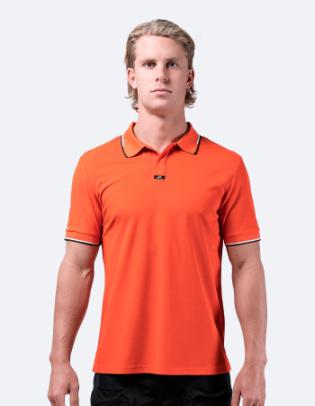 Moška polo majica Elite - oceansko rdeča