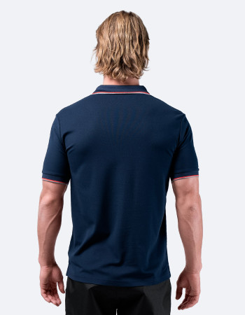 Moška polo majica Elite - temno modra