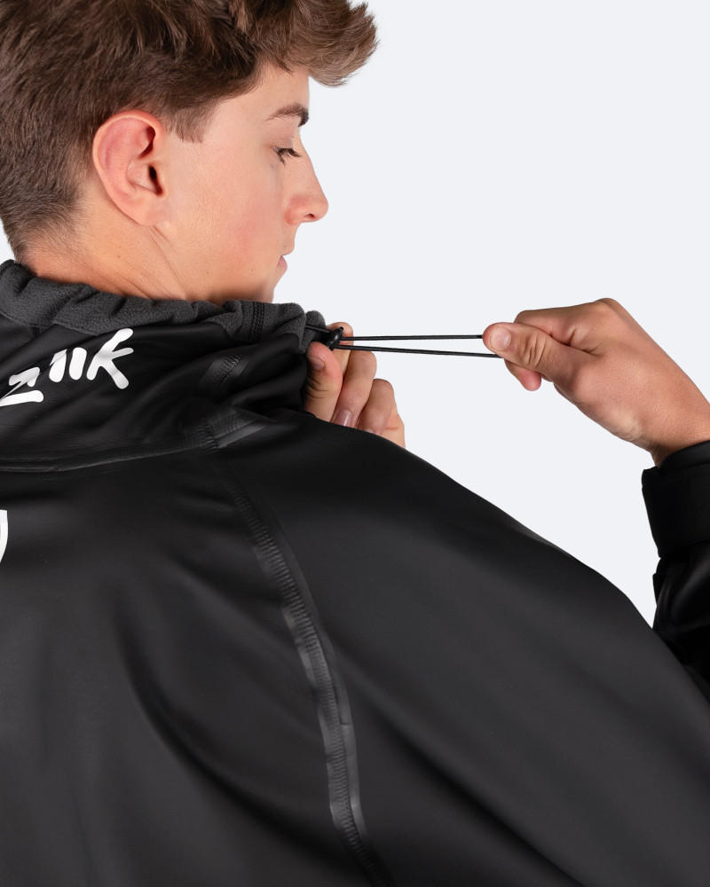 Otroška Aqua anorak - črn
