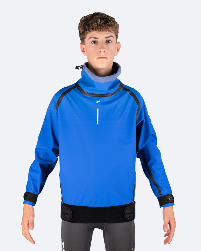 Otroška Aqua anorak - moder