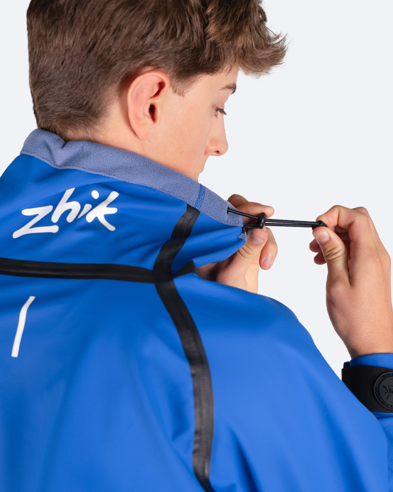 Otroška Aqua anorak - moder