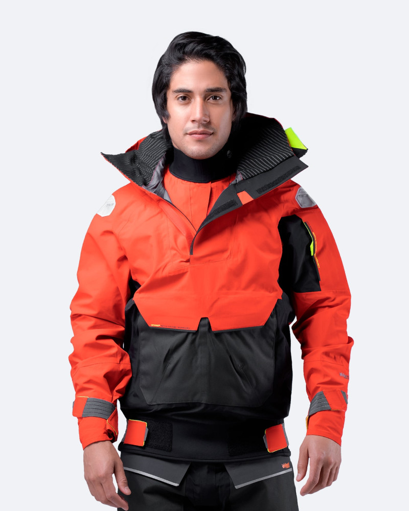 Ognjeno rdeč anorak OFS800