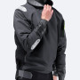 Črni lateks anorak OFS800