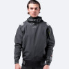 Črni lateks anorak OFS800