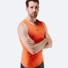 Moški Eco Spandex LT Race Singlet - ognjeno rdeč