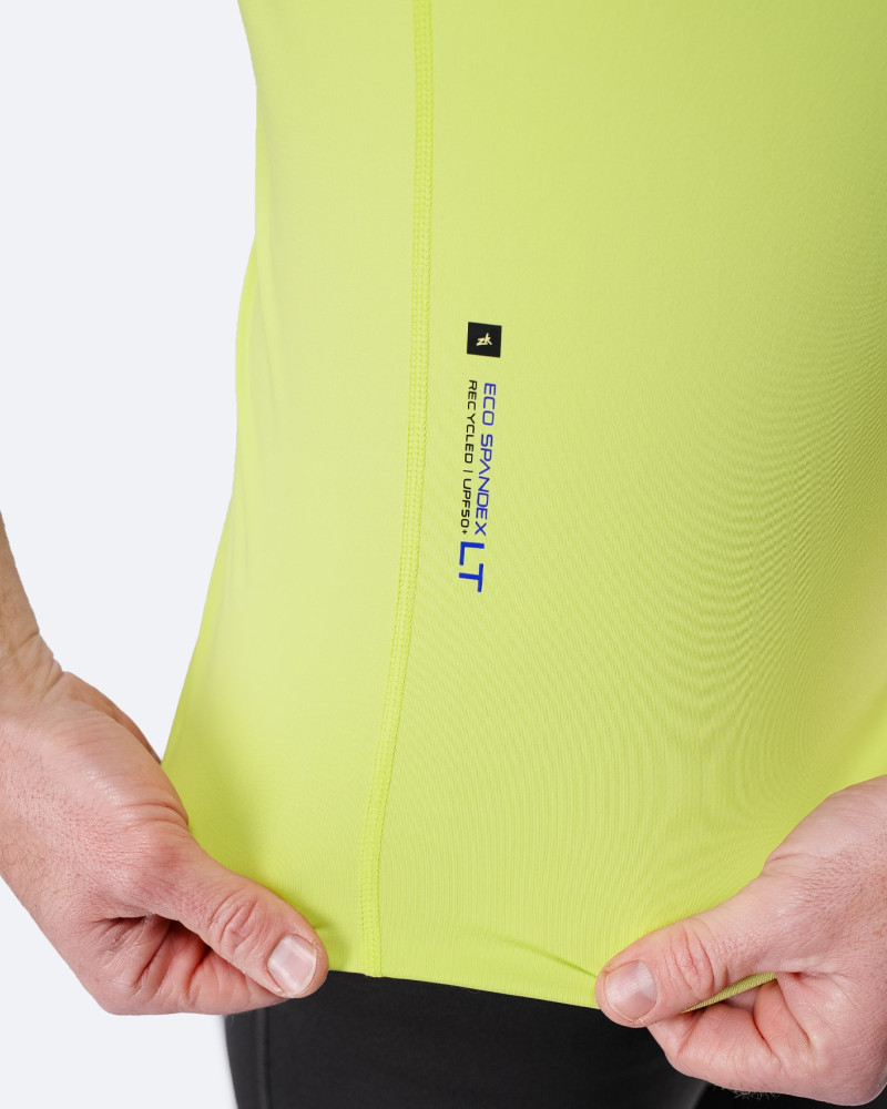 Moški Eco Spandex LT Race Singlet - limeta