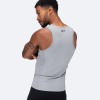 Moški Eco Spandex LT Race Singlet - platinast
