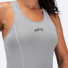 Ženski Eco Spandex LT Race Singlet - platinast